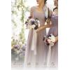 image:imageLings moment Artificial Wedding Flower Bouquets for Bridesmaids Ivory Floral Bouquet Beige Bridal Bouquets for Bridesmaids with Ribbon Ceremony Anniversary7inch DiameterPrpllilac  Gold
