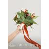 image:imageLings moment Artificial Wedding Flower Bouquets for Bridesmaids Ivory Floral Bouquet Beige Bridal Bouquets for Bridesmaids with Ribbon Ceremony Anniversary7inch DiameterOrposysunset Terracotta