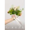 image:imageLings moment Artificial Wedding Flower Bouquets for Bridesmaids Ivory Floral Bouquet Beige Bridal Bouquets for Bridesmaids with Ribbon Ceremony Anniversary7inch DiameterPkblush Garden