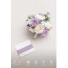 image:imageLings moment Artificial Wedding Flower Bouquets for Bridesmaids Ivory Floral Bouquet Beige Bridal Bouquets for Bridesmaids with Ribbon Ceremony Anniversary7inch DiameterPrplgold  Lilac