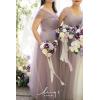 image:imageLings moment Artificial Wedding Flower Bouquets for Bridesmaids Ivory Floral Bouquet Beige Bridal Bouquets for Bridesmaids with Ribbon Ceremony Anniversary7inch DiameterPrpllilac  Gold