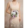 image:imageLings moment Artificial Wedding Flower Bouquets for Bridesmaids Ivory Floral Bouquet Beige Bridal Bouquets for Bridesmaids with Ribbon Ceremony Anniversary7inch DiameterPrplgold  Lilac