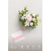 image:imageLings moment Artificial Wedding Flower Bouquets for Bridesmaids Ivory Floral Bouquet Beige Bridal Bouquets for Bridesmaids with Ribbon Ceremony Anniversary7inch DiameterPkposyblush  Cream