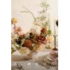 image:imageLings Moment Fake Flowers Box Faux Peony Artificial Dahlia Foam Roses Silk Carnation for Centerpiece Bouquet Wedding Floral Arrangement Bridal Shower Party Earth Brown amp Butter Yellow Deluxe ComboOrapricot  Peach