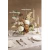 image:imageLings Moment Fake Flowers Box Faux Peony Artificial Dahlia Foam Roses Silk Carnation for Centerpiece Bouquet Wedding Floral Arrangement Bridal Shower Party Earth Brown amp Butter Yellow Deluxe ComboBegearth Brown  Tawny Beige
