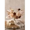 image:imageLings Moment Fake Flowers Box Faux Peony Artificial Dahlia Foam Roses Silk Carnation for Centerpiece Bouquet Wedding Floral Arrangement Bridal Shower Party Earth Brown amp Butter Yellow Deluxe ComboBegboho  Sepia