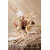 image:imageLings Moment Fake Flowers Box Faux Peony Artificial Dahlia Foam Roses Silk Carnation for Centerpiece Bouquet Wedding Floral Arrangement Bridal Shower Party Earth Brown amp Butter Yellow Deluxe ComboBegboho  Sepia