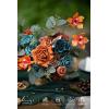 image:imageLings Moment Fake Flowers Box Faux Peony Artificial Dahlia Foam Roses Silk Carnation for Centerpiece Bouquet Wedding Floral Arrangement Bridal Shower Party Earth Brown amp Butter Yellow Deluxe ComboOrteal  Burnt Orange