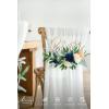 image:imageLings Moment Fake Flowers Box Faux Peony Artificial Dahlia Foam Roses Silk Carnation for Centerpiece Bouquet Wedding Floral Arrangement Bridal Shower Party Earth Brown amp Butter Yellow Deluxe ComboBlunavy  Cream