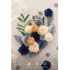 image:imageLings Moment Fake Flowers Box Faux Peony Artificial Dahlia Foam Roses Silk Carnation for Centerpiece Bouquet Wedding Floral Arrangement Bridal Shower Party Earth Brown amp Butter Yellow Deluxe ComboBlunavy  Cream