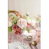 image:imageLings moment Fake Flowers Box Faux Artificial Sweet Peas Foam Roses Silk Carnations for Centerpieces Bouquet Wedding Floral Arrangements Bridal Shower Party Dusty Rose amp Sand Beige Deluxe ComboPkgarden Blush