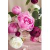 image:imageLings moment Fake Flowers Box Faux Artificial Sweet Peas Foam Roses Silk Carnations for Centerpieces Bouquet Wedding Floral Arrangements Bridal Shower Party Dusty Rose amp Sand Beige Deluxe ComboPkpink  Ivory