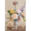 image:imageLings moment Fake Flowers Box Faux Artificial Sweet Peas Foam Roses Silk Carnations for Centerpieces Bouquet Wedding Floral Arrangements Bridal Shower Party Dusty Rose amp Sand Beige Deluxe ComboPkpowder Blue  Peach