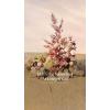 image:imageLings moment Fake Flowers Box Faux Artificial Sweet Peas Foam Roses Silk Carnations for Centerpieces Bouquet Wedding Floral Arrangements Bridal Shower Party Dusty Rose amp Sand Beige Deluxe ComboPkcinnamon Rose  Cream
