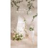 image:imageLings moment Fake Flowers Box Faux Artificial Sweet Peas Foam Roses Silk Carnations for Centerpieces Bouquet Wedding Floral Arrangements Bridal Shower Party Dusty Rose amp Sand Beige Deluxe ComboPkpowder Pink  Sand Beige