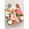 image:imageLings moment Fake Flowers Box Faux Artificial Sweet Peas Foam Roses Silk Carnations for Centerpieces Bouquet Wedding Floral Arrangements Bridal Shower Party Dusty Rose amp Sand Beige Deluxe ComboPkcoral  Ivory