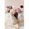 image:imageLings moment Fake Flowers Box Faux Artificial Sweet Peas Foam Roses Silk Carnations for Centerpieces Bouquet Wedding Floral Arrangements Bridal Shower Party Dusty Rose amp Sand Beige Deluxe ComboPkdusty Rose  Mauve