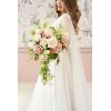 image:imageLings moment Fake Flowers Box Faux Artificial Sweet Peas Foam Roses Silk Carnations for Centerpieces Bouquet Wedding Floral Arrangements Bridal Shower Party Dusty Rose amp Sand Beige Deluxe ComboPkgarden Blush