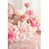 image:imageLings moment Fake Flowers Box Faux Artificial Sweet Peas Foam Roses Silk Carnations for Centerpieces Bouquet Wedding Floral Arrangements Bridal Shower Party Dusty Rose amp Sand Beige Deluxe ComboPkpink  Pale Pink