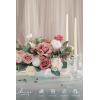 image:imageLings moment Fake Flowers Box Faux Artificial Sweet Peas Foam Roses Silk Carnations for Centerpieces Bouquet Wedding Floral Arrangements Bridal Shower Party Dusty Rose amp Sand Beige Deluxe ComboPkcinnamon Rose  Ivory