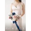 image:imageLings moment Fake Flowers Box Faux Artificial Sweet Peas Foam Roses Silk Carnations for Centerpieces Bouquet Wedding Floral Arrangements Bridal Shower Party Dusty Rose amp Sand Beige Deluxe ComboPkdusty Rose  Navy