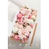 image:imageLings moment Fake Flowers Box Faux Artificial Sweet Peas Foam Roses Silk Carnations for Centerpieces Bouquet Wedding Floral Arrangements Bridal Shower Party Dusty Rose amp Sand Beige Deluxe ComboPkpink  Pale Pink