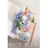 image:imageLings moment Fake Flowers Box Faux Artificial Sweet Peas Foam Roses Silk Carnations for Centerpieces Bouquet Wedding Floral Arrangements Bridal Shower Party Dusty Rose amp Sand Beige Deluxe ComboPkenglish Pastel