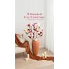 image:imageLings moment Fake Flowers Box Faux Artificial Sweet Peas Foam Roses Silk Carnations for Centerpieces Bouquet Wedding Floral Arrangements Bridal Shower Party Dusty Rose amp Sand Beige Deluxe ComboPkhot Pink  Blush