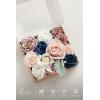 image:imageLings moment Fake Flowers Box Faux Artificial Sweet Peas Foam Roses Silk Carnations for Centerpieces Bouquet Wedding Floral Arrangements Bridal Shower Party Dusty Rose amp Sand Beige Deluxe ComboPkdusty Rose  Navy