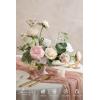 image:imageLings moment Fake Flowers Box Faux Artificial Sweet Peas Foam Roses Silk Carnations for Centerpieces Bouquet Wedding Floral Arrangements Bridal Shower Party Dusty Rose amp Sand Beige Deluxe ComboPkcream  Blush