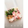 image:imageLings moment Fake Flowers Box Faux Artificial Sweet Peas Foam Roses Silk Carnations for Centerpieces Bouquet Wedding Floral Arrangements Bridal Shower Party Dusty Rose amp Sand Beige Deluxe ComboGrnsorbet Tropical