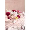 image:imageLings moment Fake Flowers Box Faux Artificial Sweet Peas Foam Roses Silk Carnations for Centerpieces Bouquet Wedding Floral Arrangements Bridal Shower Party Dusty Rose amp Sand Beige Deluxe ComboPkhot Pink  Blush