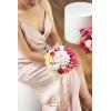 image:imageLings moment Fake Flowers Box Faux Artificial Sweet Peas Foam Roses Silk Carnations for Centerpieces Bouquet Wedding Floral Arrangements Bridal Shower Party Dusty Rose amp Sand Beige Deluxe ComboPkhot Pink  Blush
