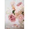 image:imageLings moment Fake Flowers Box Faux Artificial Sweet Peas Foam Roses Silk Carnations for Centerpieces Bouquet Wedding Floral Arrangements Bridal Shower Party Dusty Rose amp Sand Beige Deluxe ComboPkdusty Rose  Pink
