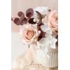 image:imageLings moment Fake Flowers Box Faux Artificial Sweet Peas Foam Roses Silk Carnations for Centerpieces Bouquet Wedding Floral Arrangements Bridal Shower Party Dusty Rose amp Sand Beige Deluxe ComboPkdusty Rose  Mauve