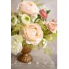 image:imageLings moment Fake Flowers Box Faux Artificial Sweet Peas Foam Roses Silk Carnations for Centerpieces Bouquet Wedding Floral Arrangements Bridal Shower Party Dusty Rose amp Sand Beige Deluxe ComboPkgarden Blush