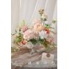 image:imageLings moment Fake Flowers Box Faux Artificial Sweet Peas Foam Roses Silk Carnations for Centerpieces Bouquet Wedding Floral Arrangements Bridal Shower Party Dusty Rose amp Sand Beige Deluxe ComboPkgarden Blush