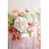 image:imageLings moment Fake Flowers Box Faux Artificial Sweet Peas Foam Roses Silk Carnations for Centerpieces Bouquet Wedding Floral Arrangements Bridal Shower Party Dusty Rose amp Sand Beige Deluxe ComboPkgarden Blush