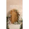 image:imageLings moment Fake Flowers Box Faux Artificial Sweet Peas Foam Roses Silk Carnations for Centerpieces Bouquet Wedding Floral Arrangements Bridal Shower Party Dusty Rose amp Sand Beige Deluxe ComboPkpink  Cream
