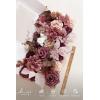 image:imageLings moment Fake Flowers Box Faux Artificial Sweet Peas Foam Roses Silk Carnations for Centerpieces Bouquet Wedding Floral Arrangements Bridal Shower Party Dusty Rose amp Sand Beige Deluxe ComboPkcinnamon Rose  Cream