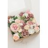 image:imageLings moment Fake Flowers Box Faux Artificial Sweet Peas Foam Roses Silk Carnations for Centerpieces Bouquet Wedding Floral Arrangements Bridal Shower Party Dusty Rose amp Sand Beige Deluxe ComboPkdusty Rose  Blush
