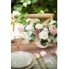 image:imageLings moment Fake Flowers Box Faux Artificial Sweet Peas Foam Roses Silk Carnations for Centerpieces Bouquet Wedding Floral Arrangements Bridal Shower Party Dusty Rose amp Sand Beige Deluxe ComboPkdusty Rose  Pale Peach