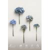 image:imageLings moment Artificial Wedding Flowers 4 x Bridesmaid Bouquet DIY Kit in Ballet Pointe amp Dusty Blue Mixed Greenery