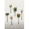 image:imageLings moment Artificial Wedding Flowers 4 x Bridesmaid Bouquet DIY Kit in Black Baccara amp Olive Green Mixed Greenery