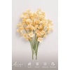 image:imageLings Moment Artificial Sweet Pea Flowers 8pcs Butter Yellow Fake Sweetpea with Stems Bulk Faux Silk Sweet Peas Wedding Filler Flower for Outdoors Centerpieces Bouquet Floral Arrangments DecorationYlwbutter Yellow