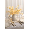 image:imageLings Moment Artificial Sweet Pea Flowers 8pcs Butter Yellow Fake Sweetpea with Stems Bulk Faux Silk Sweet Peas Wedding Filler Flower for Outdoors Centerpieces Bouquet Floral Arrangments DecorationYlwbutter Yellow