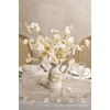 image:imageLings Moment Artificial Sweet Pea Flowers 8pcs Butter Yellow Fake Sweetpea with Stems Bulk Faux Silk Sweet Peas Wedding Filler Flower for Outdoors Centerpieces Bouquet Floral Arrangments DecorationWhtcream