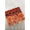 image:imageLings moment Artificial Flowers Fake Silk Orchid Faux Foam Roses Combo for DIY Wedding Bouquets Centerpieces Arrangements Bridal Shower Party Home Decorations Tawny Beige amp Sand Beige 21pcsOramber  Terracotta
