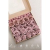 image:imageLings moment Artificial Flowers Fake Silk Orchid Faux Foam Roses Combo for DIY Wedding Bouquets Centerpieces Arrangements Bridal Shower Party Home Decorations Tawny Beige amp Sand Beige 21pcsPkdusty Rose