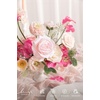 image:imageLings moment Artificial Flowers Fake Silk Orchid Faux Foam Roses Combo for DIY Wedding Bouquets Centerpieces Arrangements Bridal Shower Party Home Decorations Tawny Beige amp Sand Beige 21pcsPkpowder Pink  Berry Pink  Cream